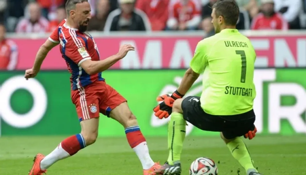 El francés Ribéry marcó el segundo gol bávaro