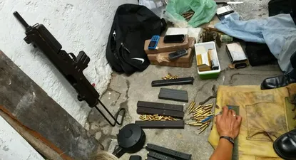 procesaron a un mayor por deposito de armas, municiones y drogas incautadas en la union