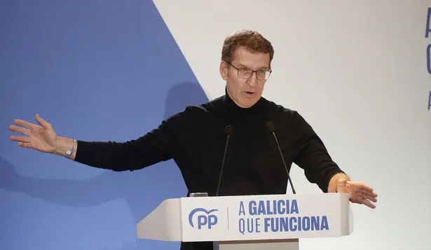 El presidente nacional del PP, Alberto Núñez Feijóo.