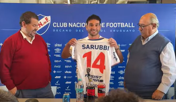 La presentación de Nicolás Lodeiro