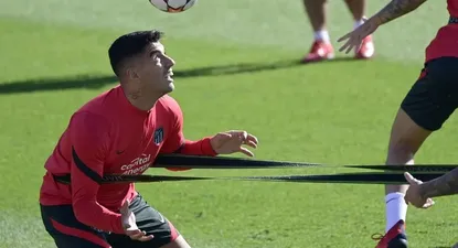 Luis Suárez en la previa del viaje a Milán