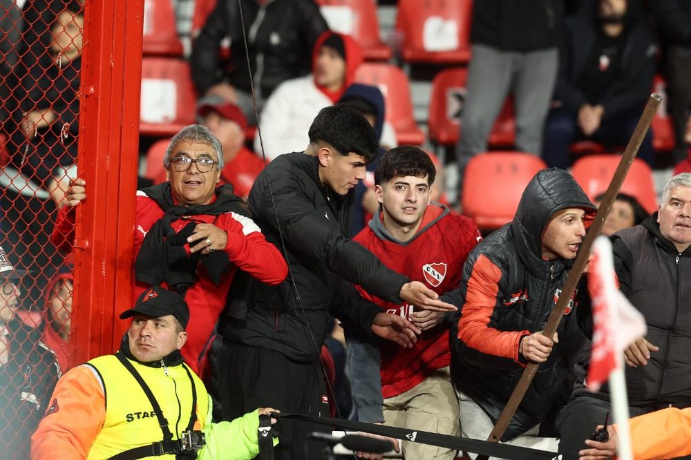 Incidentes entre Independiente y U de Chile