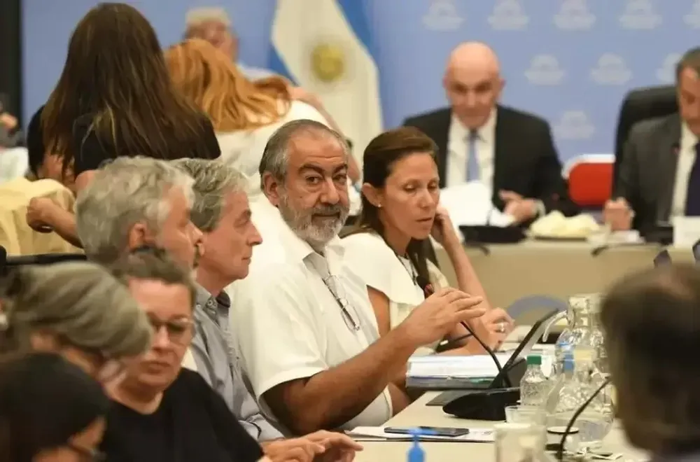 Héctor Daer en el plenario de Diputados