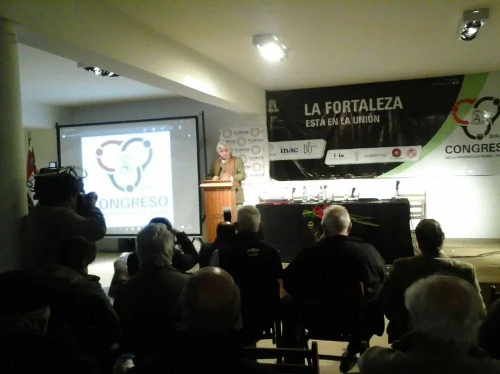 El congreso ruralista se realizó en instalaciones de la Asociación Rural de Florida.