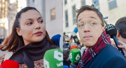Elisa Mouliaá e Íñigo Errejón