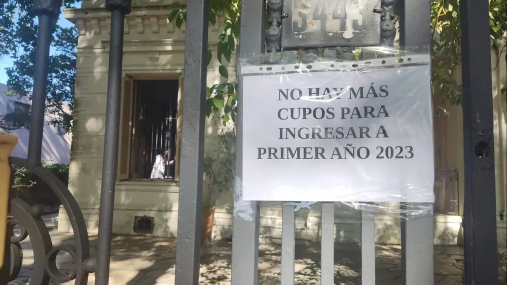 La Escuela N.º 163 ya no tiene cupos de ingreso a Primaria