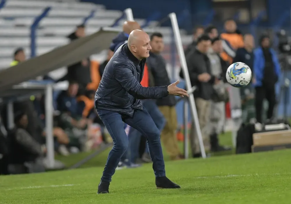 Pablo Repetto quiso apurar así el juego ante Cerro Largo