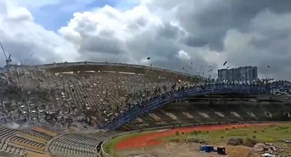 La demolición del Estadio Shah Alam de Malasia
