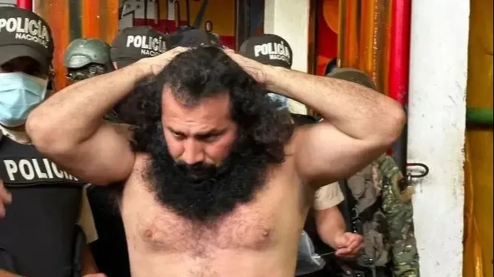 El jefe de los “choneros”, Fito Macías, evadido de una cárcel de máxima seguridad de Ecuador.