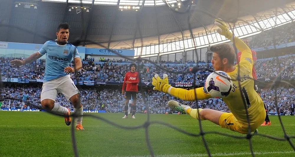 Sergio Agüero anota