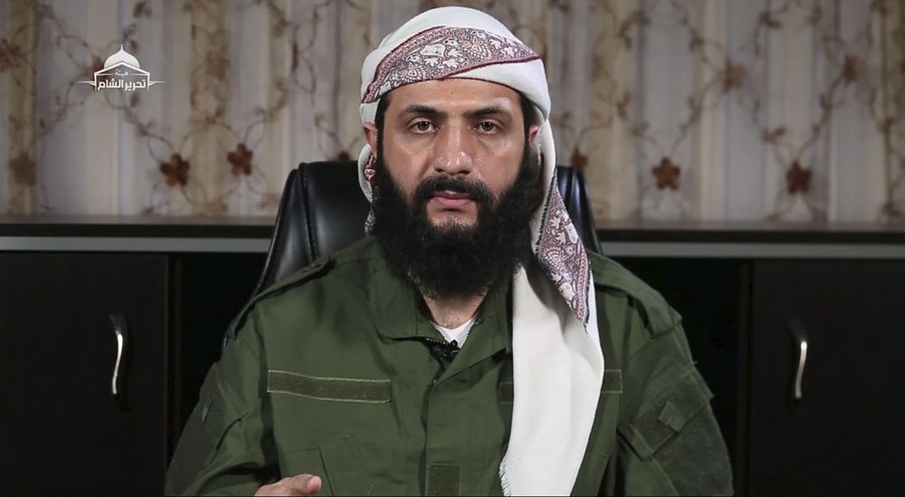 Abu Mohamed al Jolani, líder islamita de los rebeldes en Siria.