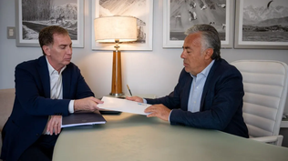 Diego Santilli viaja a Mendoza para reunirse con Alfredo Cornejo y recuperar la iniciativa en el Congreso