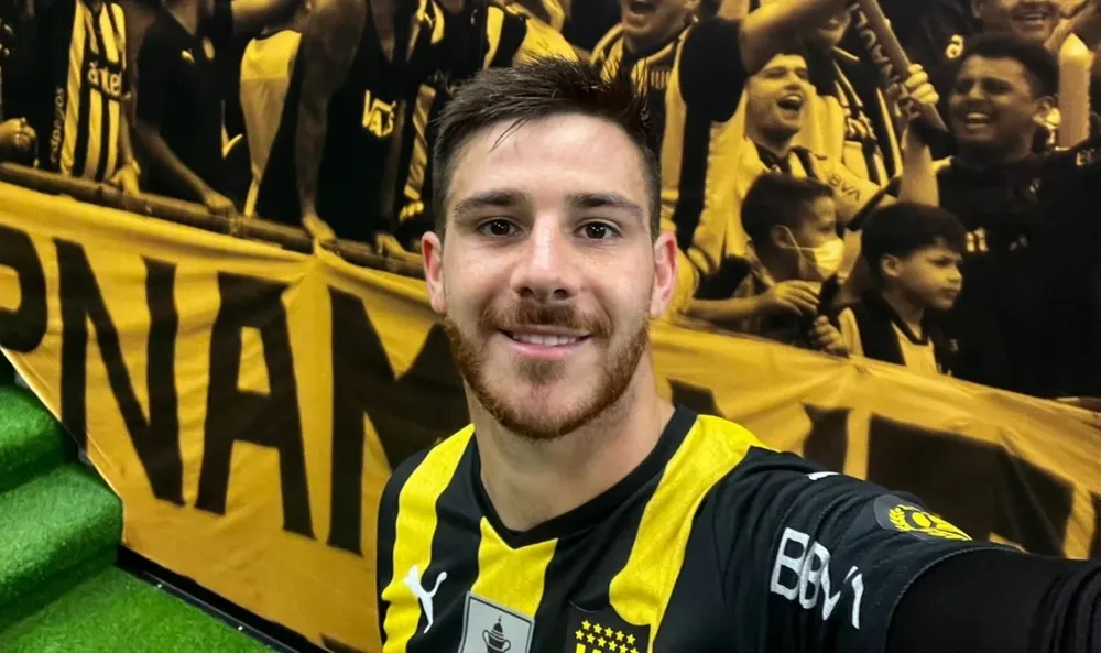 Jairo ONeill tuvo su debut en la Primera división de Peñarol este sábado ante Boston River