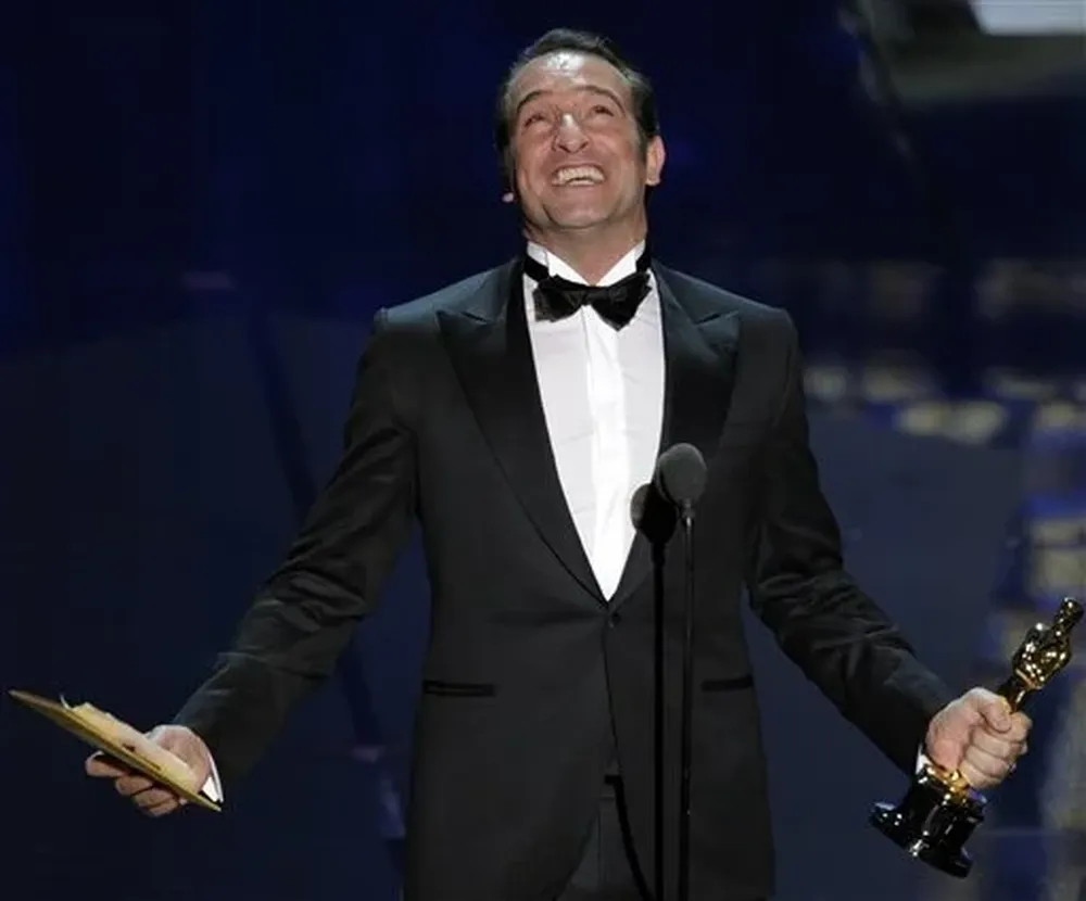 Jean Dujardin, radiante