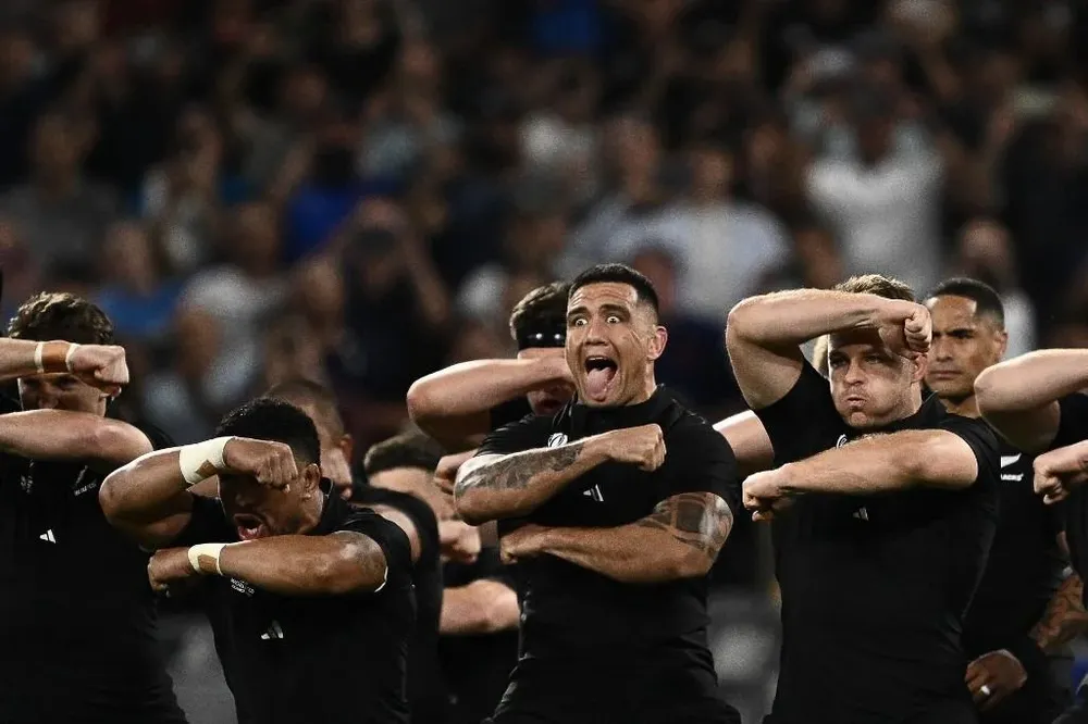 Archivo: el haka de los All Blacks ante Francia