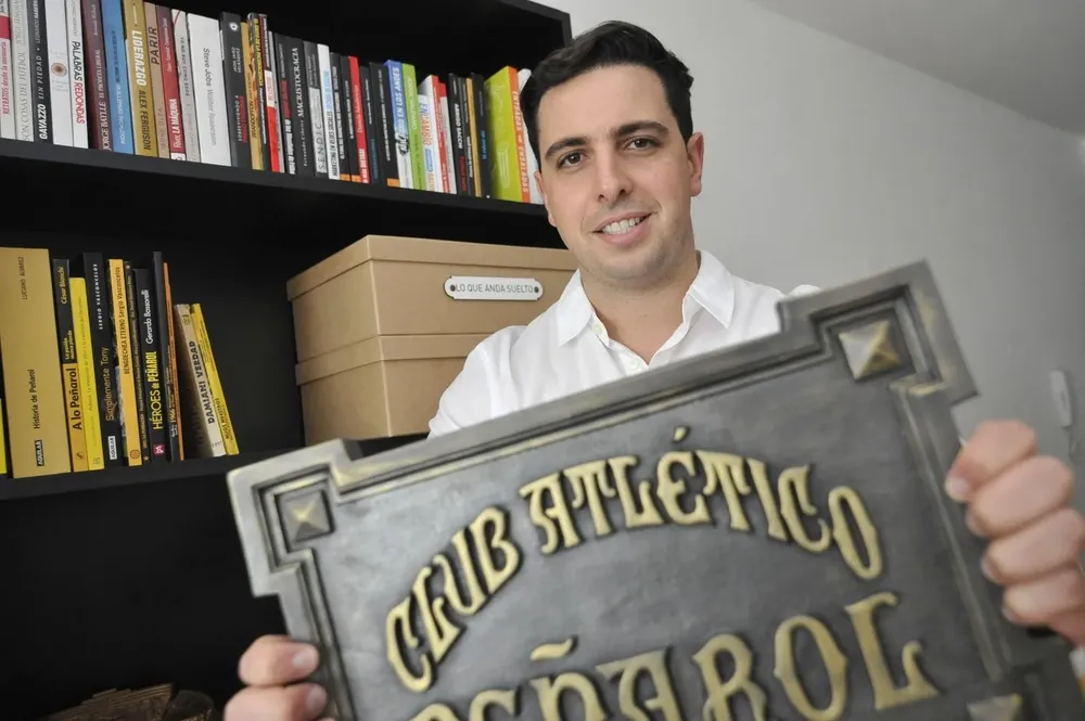 Víctor Bedrossian es el presidente de los deportes menores de Peñarol