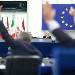 El Parlamento Europeo en Bruselas.