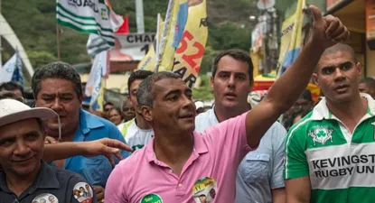 romario quiere gobernar el futbol brasileno