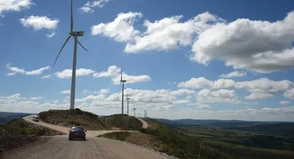 Parques eólicos de UTE facturaron US$ 25 millones menos de lo previsto