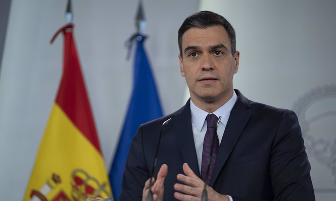 El presidente del Gobierno de España, Pedro Sánchez