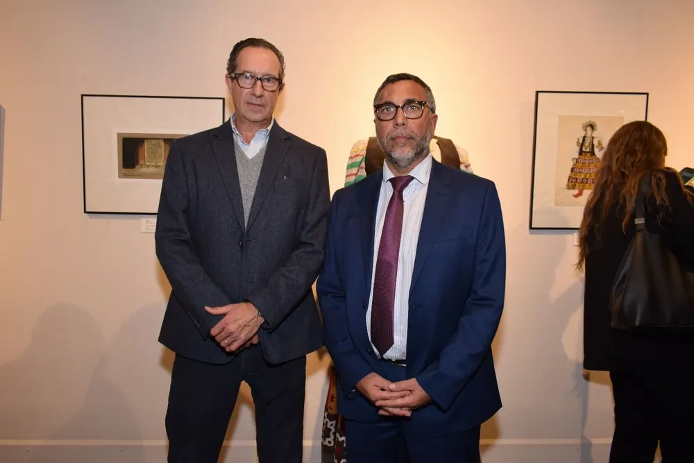 Andres Bayce y Oscar Bazzino