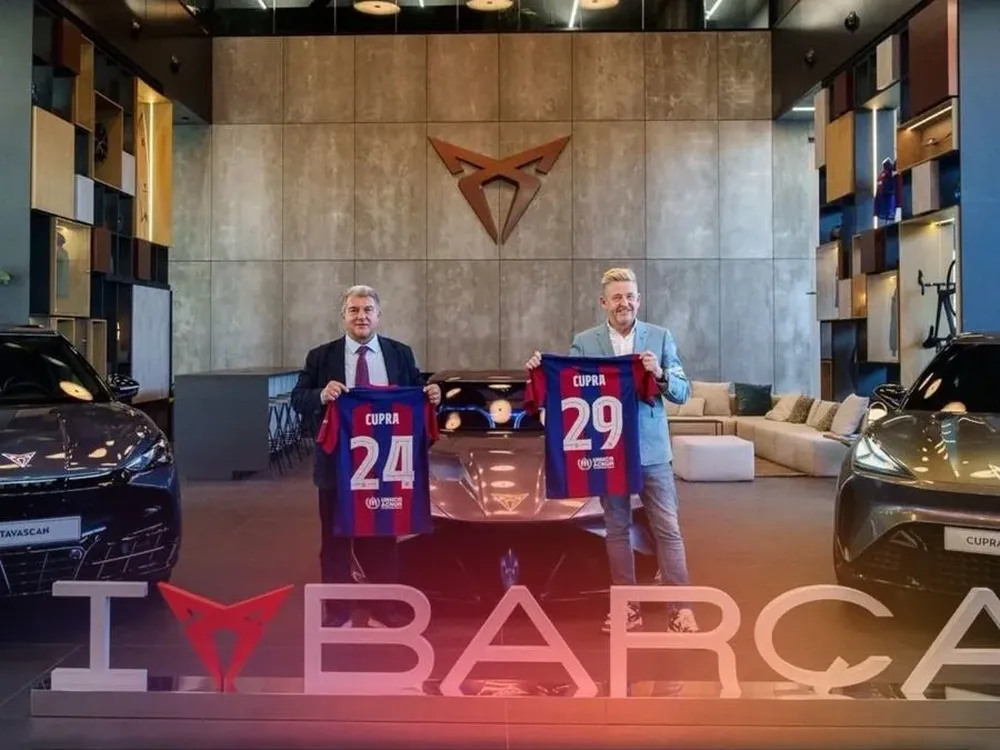 Acuerdo entre Barça y CUPRA.