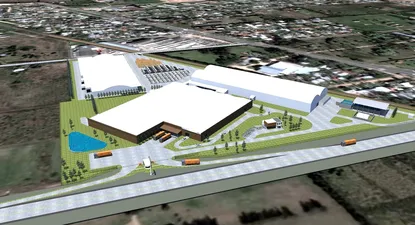 Aspecto que tendrán las instalaciones de Nordex una vez culminadas las obras