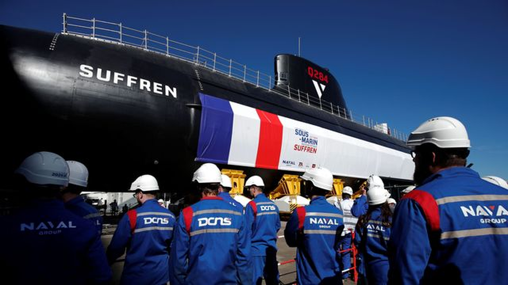 Suffren, el primero de los nuevos submarinos nucleares de ataque franceses de la clase Barracuda