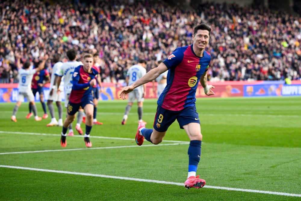 Lewandowski y un nivel intratable.