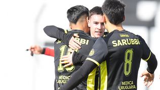 Danubio ante Peñarol en Jardines del Hipódromo