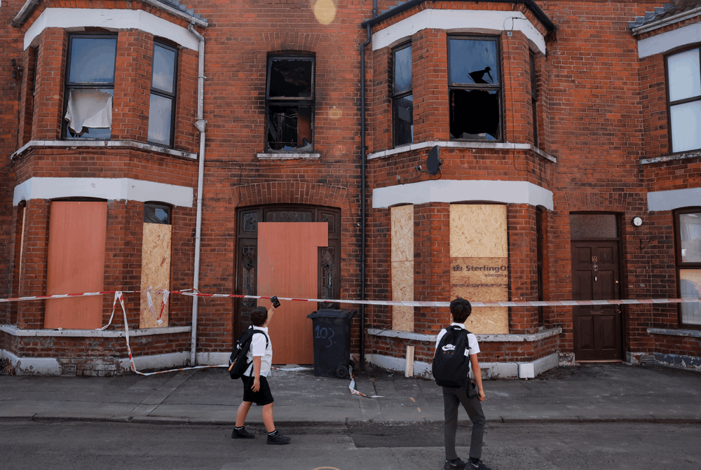 Numerosas casas de residentes extranjeros han sido atacadas desde el lunes.