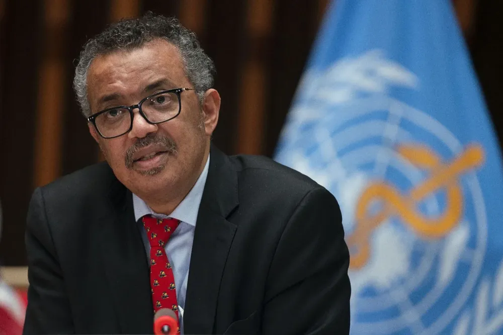 Director general de la OMS, Tedros Adhanom Ghebreyesus