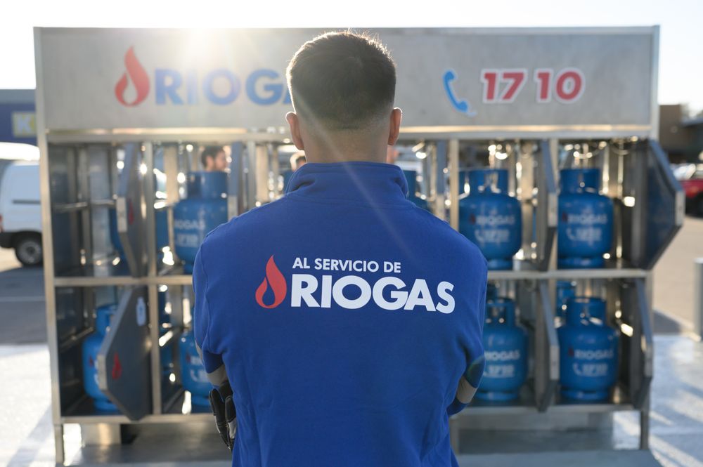 Trabajadorde Riogas.