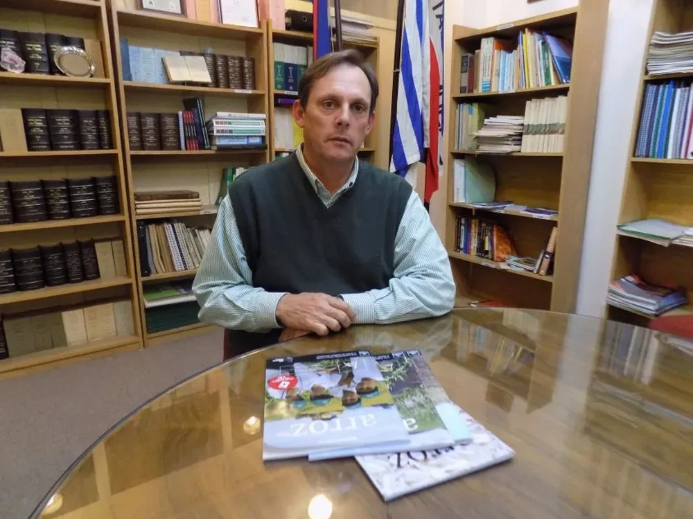 Alfredo Lago, presidente de la Asociación Cultivadores de Arroz.