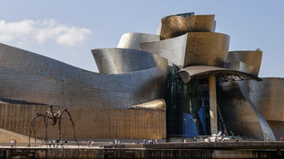 El Museo Guggenheim Bilbao, candidato a las nuevas Maravillas Contemporáneas.&nbsp;