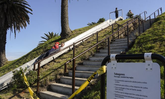Edil presentó pedido de informes por toboganes en canteras del Parque Rodó: Preocupa mucho que puedan ser un riesgo para la salud