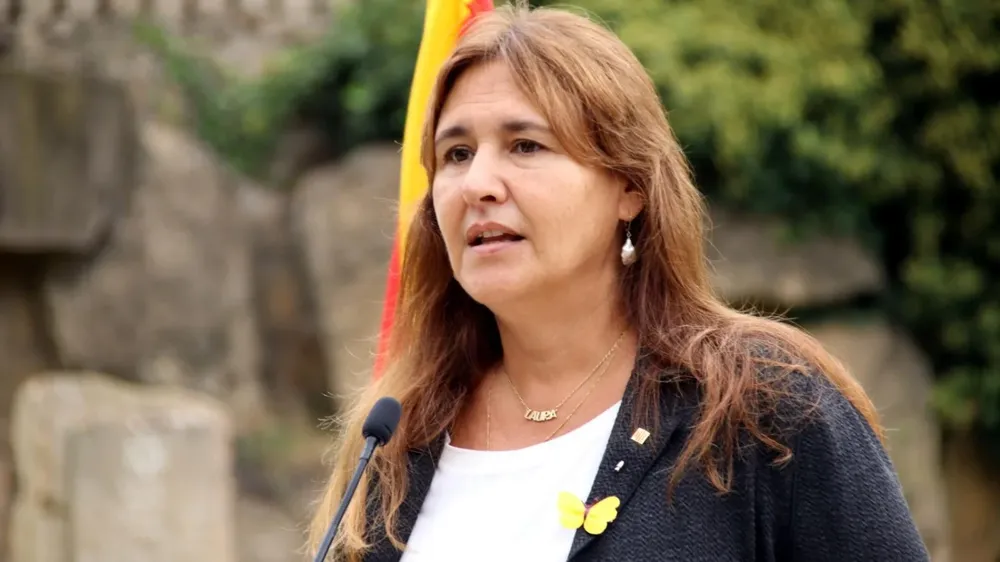 La presidenta de JxCat, Laura Borràs.