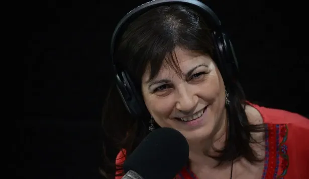 Blanca Rodríguez en la radio