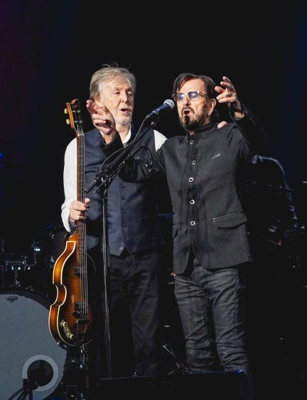 Paul McCartney y Ringo Starr