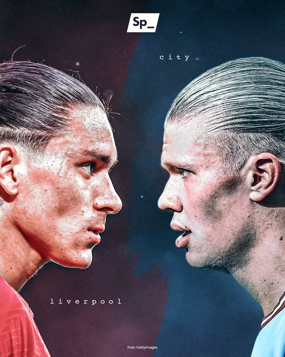 Se viene el duelo de dos gigantes: Darwin y Haaland