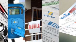 Colectivos, prepagas, alquileres, luz, gas, agua y monotributo: los aumentos de febrero 2026