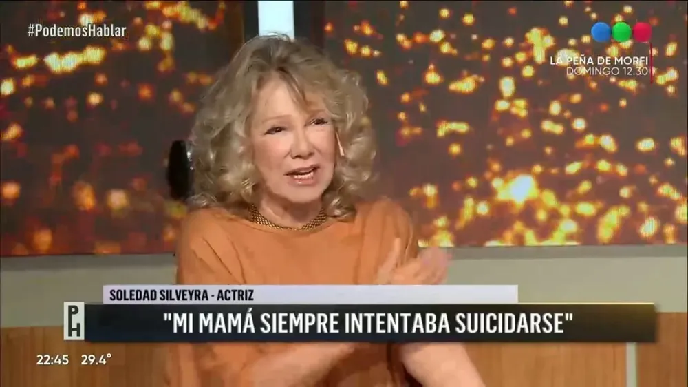 La madre de Soledad Silveyra se suicidó a los 52 años.