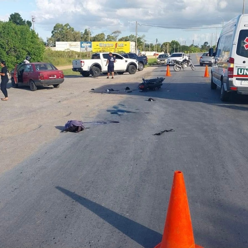 Accidente en Cerro Largo