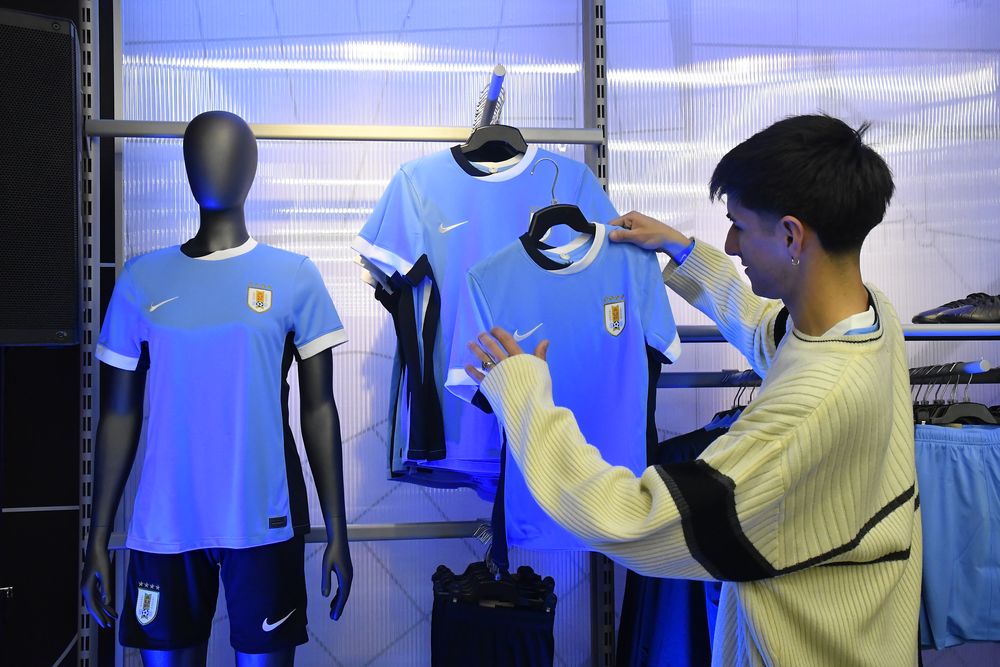 Evento Nike, nueva camiseta de Uruguay