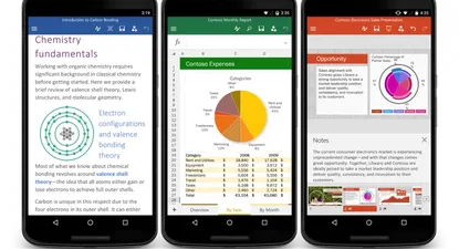 office llego a todos los smartphones con android