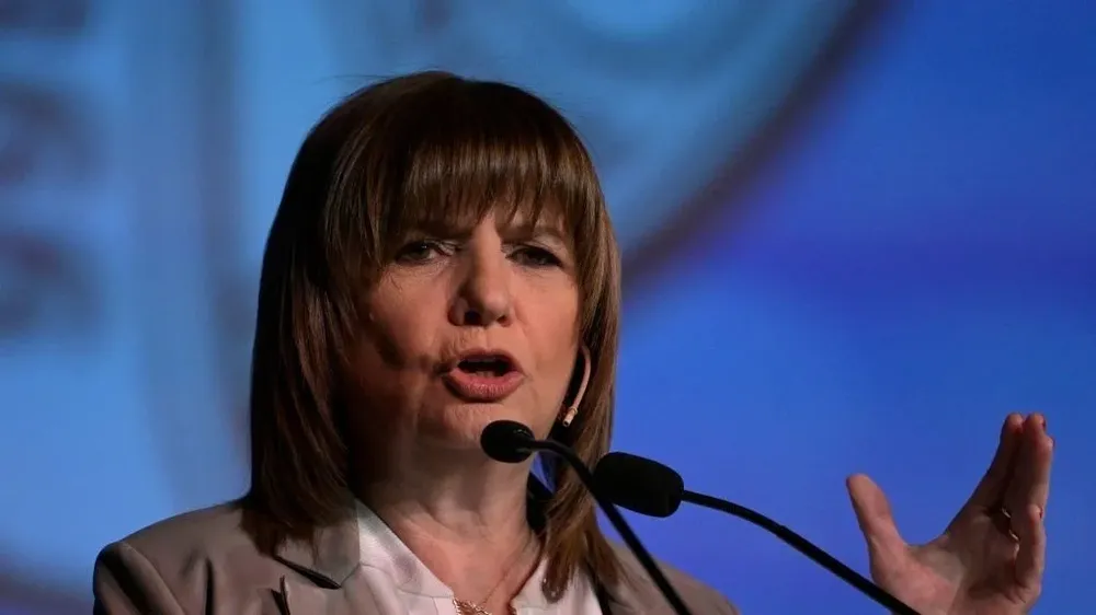 Patricia Bullrich, ministra de Seguridad