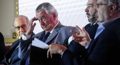 Exministros de Economía Zerbino, De Posadas, Bergara y Mosca