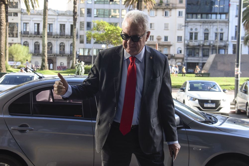 El canciller Mario Lubetkin
