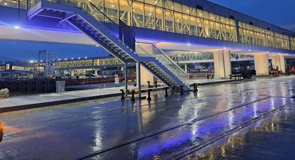 Quedó inaugurada la ampliación de la Terminal de Pasajeros de Colonia