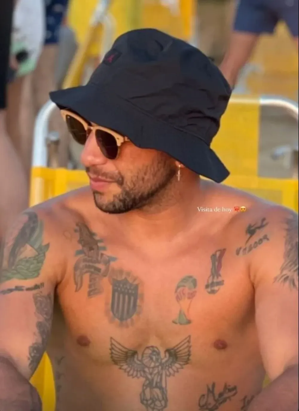 Walter Gargano y sus tatuajes